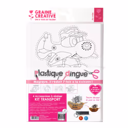 PW International Plastique Dingue Transports, 6 an(s), Plastique, Multicolore, 6 pièce(s)
