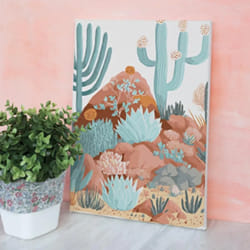 GRAINES CREATIVES Peinture au Numero Cactus