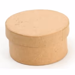 GRAINE CREATIVE 650101, Boîte de rangement, Marron, Rond, Monochromatique, Marron, 7 cm