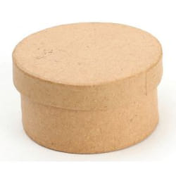 GRAINE CREATIVE 650101 Boîte de rangement Rond Marron