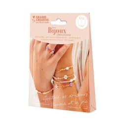 GRAINES CREATIVES Kit Bijoux Perles et Nacre