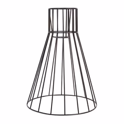 Abat-jour jupon noir 33 x 25 cm