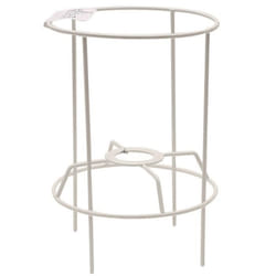Carcasse abat-jour - Graine créative - Cylindrique - Blanc - 12 x 12 x 17 cm - Intérieur