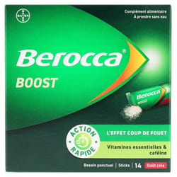 Berocca Boost Effet Coup de Fouet 14 Sticks