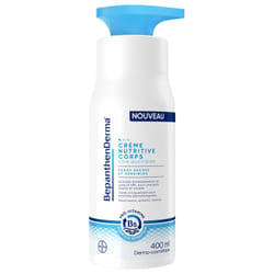 Bepanthen Derma Crème Nutritive Corps Peaux Sèches et Sensibles 400 ml