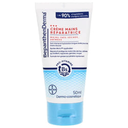 Bepanthen Derma Crème Réparatrice Mains Très Sèches Abimées 50 ml