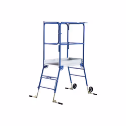 La plate-forme Tétris 100 en acier pour un usage intensif et une hauteur de travail maximum de 3,00m. Le produit répond à la ...