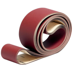 Abrasifs en bandes longues papier grains oxyde d'aluminium KP222 larg 120mm long 7m grain 80 en boîte de 10 VSM