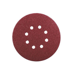 Abrasifs auto-agrippants pour ponceuses excentriques oxyde d'aluminium KP222 perforés 8 trous D125mm Grain 80 Bte de 50 VSM