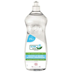 Action Verte PV01270702 Détergent pour laver la vaisselle 1000 ml Liquide