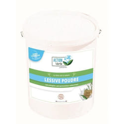 Seau 87 kg lessive poudre machine Ecocert 145 doses