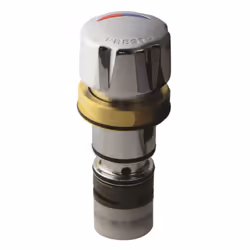 Tête interchangeable pour douche presto alpa allongé encastré. Déclenchement mécanique temporisé par bouton-poussoir monocomm ...