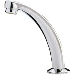 Presto - Bec orientable pour lavabo diamètre : 15 x 21 Lg : 130 chrome Laiton Pièce Ref. 30202