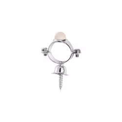 Chasse PRESTO. Collier chromé à butoir, diamètre 28 référence 47007. - Pour Collectivité , Robinetterie temporisée , Chasse P ...