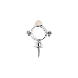 Presto - Collier chromé à butoir, diamètre 28