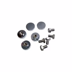 Pièces détachées pour douche PRESTO. Ecrous de grille avec vis pour pomme de douche PRESTO référence 90124. - Pour Collectivi ...