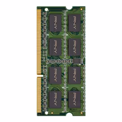 PNY 8GB DDR3 1600MHz, 8 Go, 1 x 8 Go, DDR3, 1600 MHz, 204-pin SO-DIMM, Vert