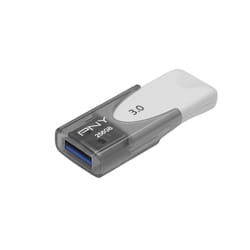 PNY ATTACHE 4 lecteur USB flash 256 Go USB Type-A 3.2 Gen 1 (3.1 Gen 1) Gris, Blanc