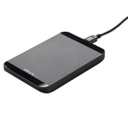 PNY P-AC-QI-KEU01-RB chargeur d'appareils mobiles Smartphone, Tablette Noir, Gris Secteur Intérieure