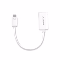 PNY Mini DisplayPort - HDMI, Mini DisplayPort, HDMI, Mâle, Femelle, 1080p, Blanc