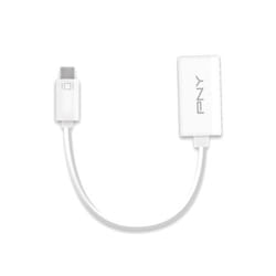 PNY Mini DisplayPort - HDMI Blanc