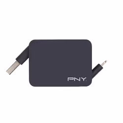 PNY USB - Lightning, Lightning, USB A, Noir, Droit, Droit, USB 2.0