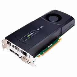PNY VCQ5000-PB, Quadro 5000, 2,5 Go, GDDR5, 320 bit, 2560 x 1600 pixels, PCI Express 2.0