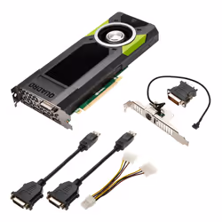 PNY VCQM5000-PB carte graphique NVIDIA 8 Go GDDR5