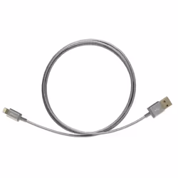 PNY USB A/Lightning 1.2m 1,2 m Gris, Métallique