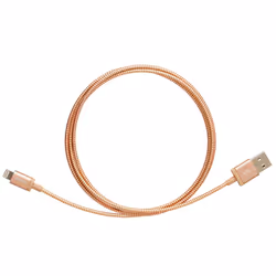PNY USB A/Lightning 1.2 m 1,2 m Or, Métallique