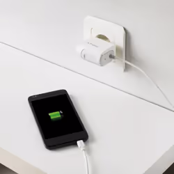 PNY P-AC-UU-WEU01-RB chargeur d'appareils mobiles Smartphone, Tablette Blanc Secteur Intérieure