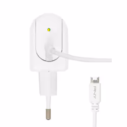PNY P-AC-UU-WEU01-RB chargeur d'appareils mobiles Smartphone, Tablette Blanc Secteur Intérieure
