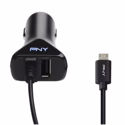PNY B-HVEEXK1/PDCUUK1-RB chargeur d'appareils mobiles Smartphone Noir Allume-cigare Auto