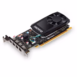 PNY VCQP600DVI-PB, Quadro P600, 2 Go, GDDR5, 128 bit, 5120 x 2880 pixels, PCI Express 3.0