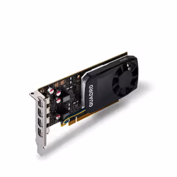 PNY VCQP1000DVIBLK-1 carte graphique NVIDIA Quadro P1000 4 Go GDDR5