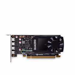 PNY VCQP1000DVIBLK-1 carte graphique NVIDIA Quadro P1000 4 Go GDDR5