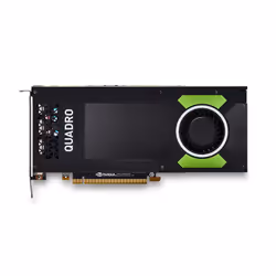 PNY VCQP4000-PB, Quadro P4000, 8 Go, GDDR5, 256 bit, 5120 x 2880 pixels, PCI Express x16 3.0