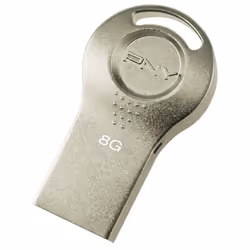 PNY Attaché i 8GB, 8 Go, USB Type-A, 2.0, 25 Mo/s, Sans capuchon, Or