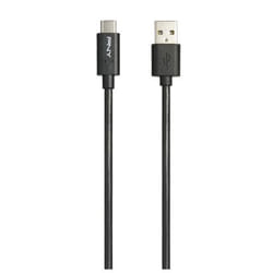 PNY C-UA-TC-K20-10 câble USB 3 m USB 2.0 USB A USB C Noir