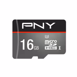 PNY Turbo, 16 Go, MicroSDHC, Classe 10, UHS-I, 90 Mo/s, 60 Mo/s