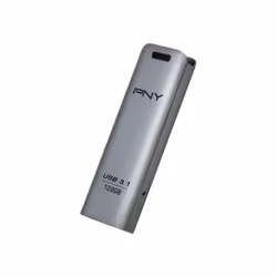 PNY FD128ESTEEL31G-EF, 128 Go, 3.2 Gen 1 (3.1 Gen 1), 20 Mo/s, Slide, Acier inoxydable