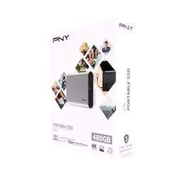 PNY Elite 480 Go Argent