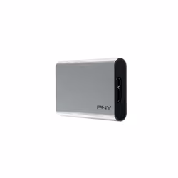PNY Elite, 960 Go, USB Type-C, 3.2 Gen 1 (3.1 Gen 1), 420 Mo/s, Argent