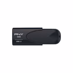 PNY Attache 4 lecteur USB flash 32 Go USB Type-A 3.2 Gen 1 (3.1 Gen 1) Noir