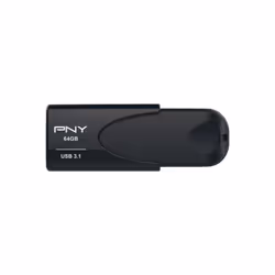 PNY Attaché 4 lecteur USB flash 64 Go USB Type-A 3.2 Gen 1 (3.1 Gen 1) Noir