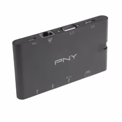 PNY A-2UF-2TC-K01-RB station d'accueil Noir