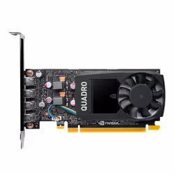 PNY VCQP1000V2-SB, Quadro P1000 V2, 4 Go, GDDR5, 128 bit, 5120 x 2880 pixels, PCI Express x16 3.0