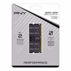 Mémoire pour ordinateur portable - Pny - MN8GSD43200-SI - DDR4 - 8 Go - 3200 MHz - CL20