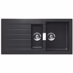 Modèle : Signus EV22411 Encastrement : L 980 x P 480 mm Matière(s) : Cristadur (Schock) Couleur : Magma 119, noir soyeux Prov ...