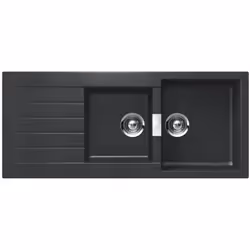 Modèle : Signus EV22421 Encastrement : L 1140 x P 480 mm Matière(s) : Cristadur (Schock) Couleur : Magma 119, noir soyeux Pro ...